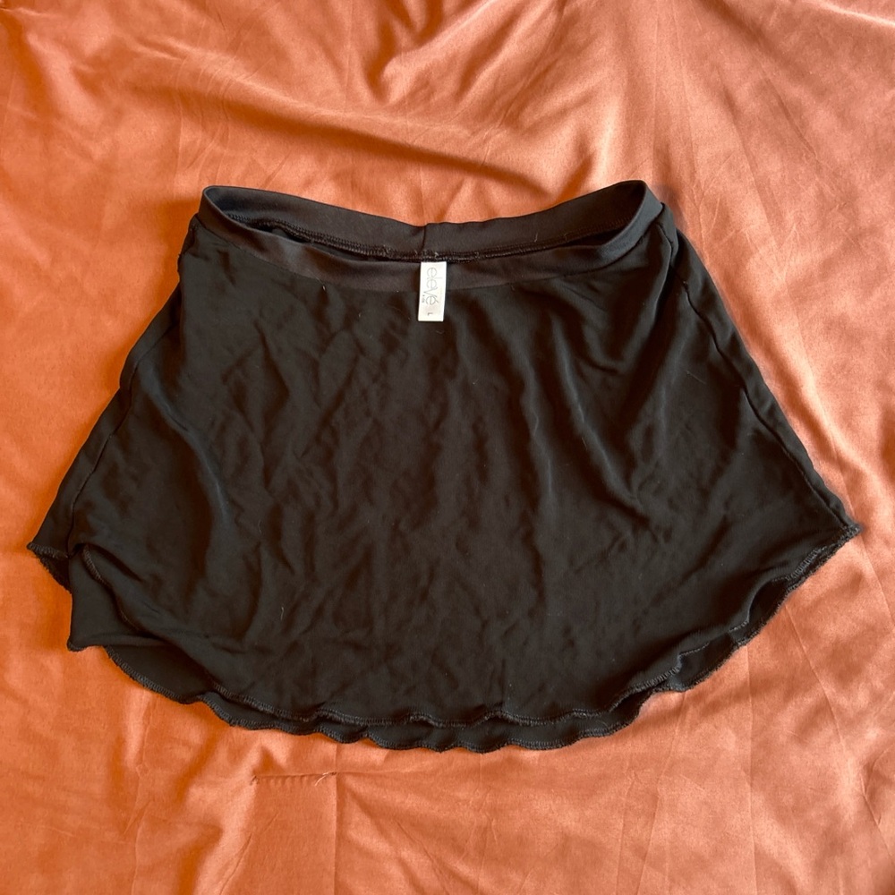 Eleve Dancewear Black Circle Skirt